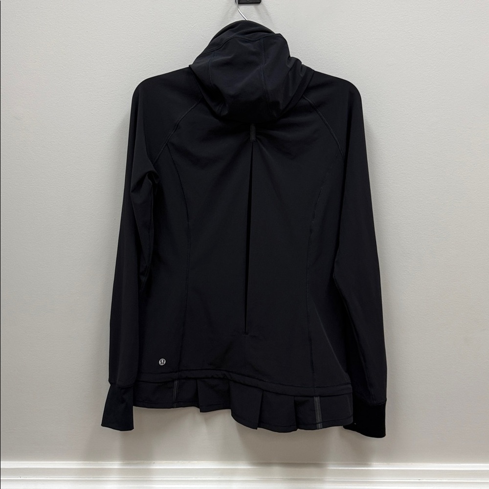 Lululemon LightenedUp Pullover Jacket Black Sz 6!! - Picture 8 of 12